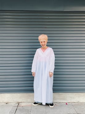 「TAIPEI」｜「アイテム（その他）」を使った、欣欣さん（レディース・150cm）の春コーディネート