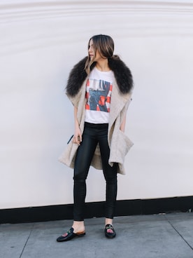 Erin Greyさん（レディース・165cm）の冬コーディネート