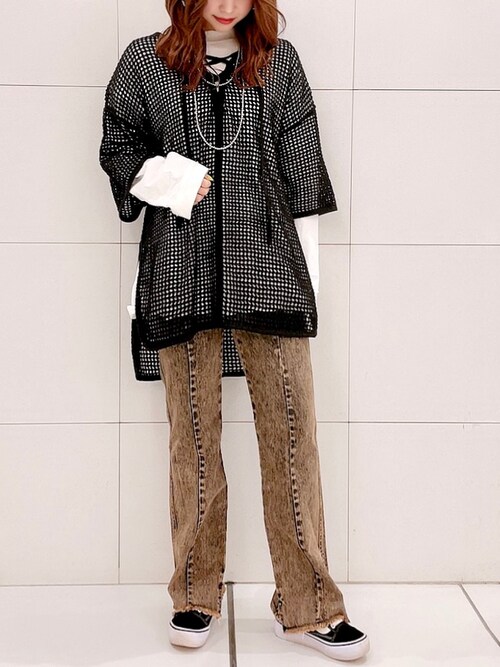 Maaya Wcloset 札幌店 W Closetのニット セーターを使ったコーディネート Wear