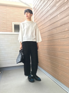 「アイテム（ピアス（両耳用））」を使った、バヤシさん（レディース・157cm・30代）の秋コーディネート