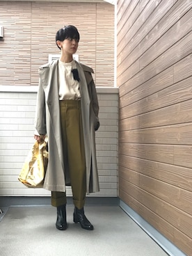 バヤシさん（レディース・157cm）の秋コーディネート