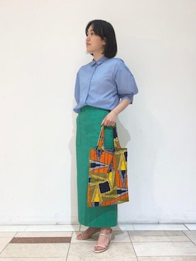 山本 菜美子さん(レディース・157cm)の春コーディネート