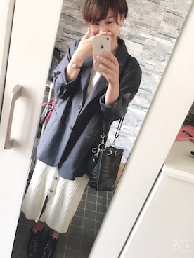 「LuncH（ランチ）のアイテム」を使った、kumaさん（レディース・159cm）の夏コーディネート