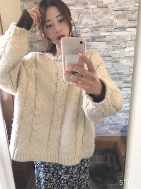 kumaさん（レディース・159cm）の春コーディネート