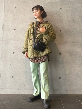 akiho hoshiさん（レディース・158cm）の春コーディネート