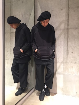 「Johnbull Private labo（ジョンブルプライベートラボ）のアイテム（スラックス）」を使った、kosukeさん（メンズ・180cm）の冬コーディネート