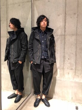 「Johnbull Private labo（ジョンブルプライベートラボ）のアイテム（デニムジャケット）」を使った、kosukeさん（メンズ・180cm）の秋コーディネート