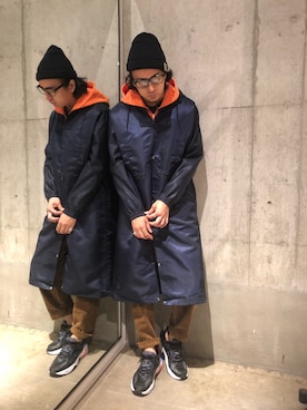 「Scye（サイ）のアイテム（ジャケット/アウター）」を使った、kosukeさん（メンズ・180cm）の秋コーディネート