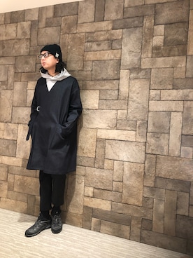 「Johnbull Private labo（ジョンブルプライベートラボ）のアイテム（その他アウター）」を使った、kosukeさん（メンズ・180cm）の春コーディネート