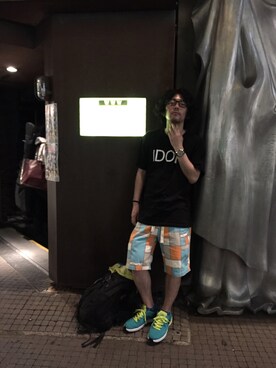 「NANO universe（ナノユニバース）のアイテム（腕時計）」を使った、ジャガタラーさん（メンズ・168cm）の冬コーディネート