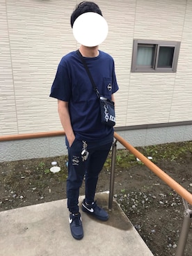 「F.C.R.B.（エフシーアールビー）のアイテム（トップス）」を使った、ヨロさん（メンズ・169cm）の夏コーディネート