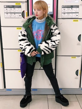 矢部ユウナさんのコーディネート