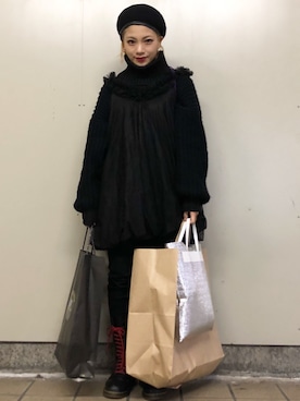 矢部ユウナさんのコーディネート