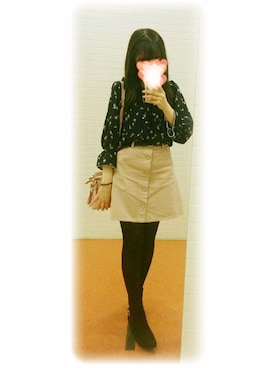 RIKOPINさん（レディース・157cm）の春コーディネート