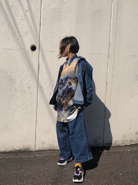 コン・ウカエデさん（レディース・156cm）の春コーディネート