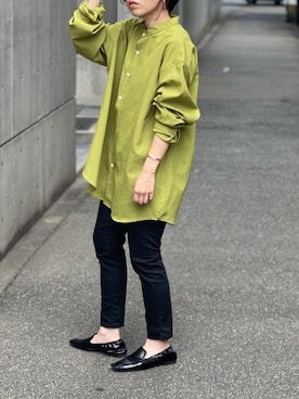 「natto（ナット）のアイテム」を使った、nattoさん（レディース・155cm）の夏コーディネート