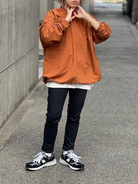 「natto（ナット）のアイテム」を使った、nattoさん（レディース・155cm）の秋コーディネート