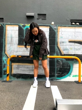 YO-NEさん（レディース・154cm）の春コーディネート