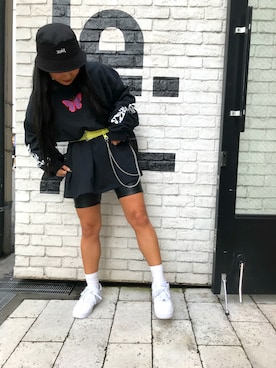 YO-NEさん（レディース・154cm）の春コーディネート