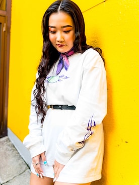 YO-NEさん(レディース・154cm)の冬コーディネート