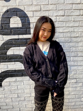 YO-NEさん（レディース・154cm）の冬コーディネート