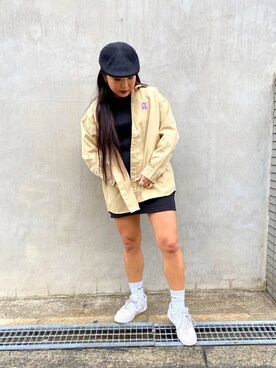 YO-NEさん（レディース・154cm）の春コーディネート