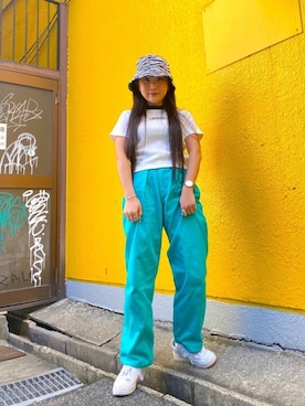 YO-NEさん（レディース・154cm）の春コーディネート