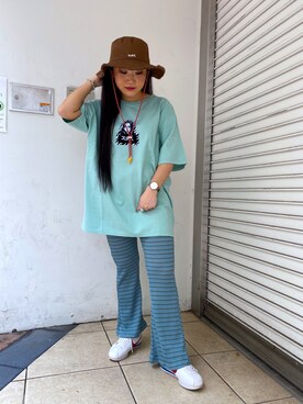 YO-NEさん（レディース・154cm）の春コーディネート