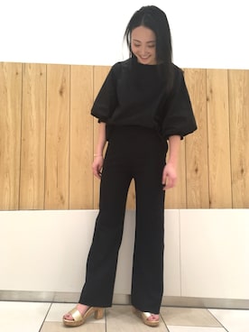 「アイテム（バングル/リストバンド）」を使った、erina.uさん（レディース・160cm・20代）の春コーディネート