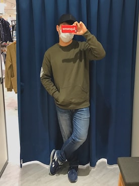 「アパレルスタッフ」｜「アイテム（キャップ）」を使った、AstroBoyさん（メンズ・175cm）の春コーディネート