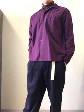 ぺいさん（メンズ・179cm）の冬コーディネート