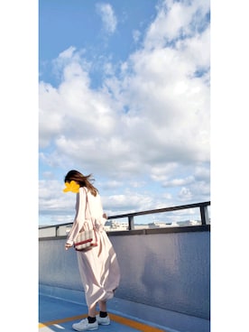 「Admiral（アドミラル）のFAIRLOP / フェアロップ（スニーカー、ホワイト系）」を使った、sα🥀さん（レディース・168cm）の秋コーディネート