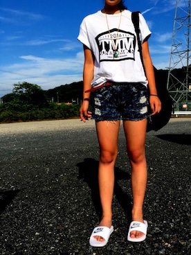 ネックレスを使った プールコーデ のレディース人気ファッションコーディネート Wear