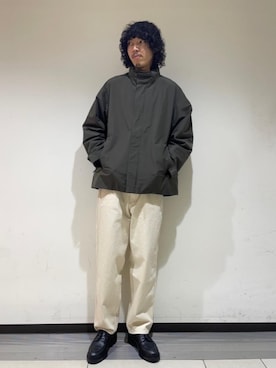 「BEAUTY&YOUTH UNITED ARROWS（ビューティーアンドユースユナイテッドアローズ）のアイテム」を使った、山口　雄大さん（メンズ・185cm）の冬コーディネート