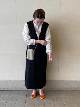 「BEVERLY（ビバリー）のアイテム」を使った、古川　雪絵さん（レディース・152cm）の春コーディネート