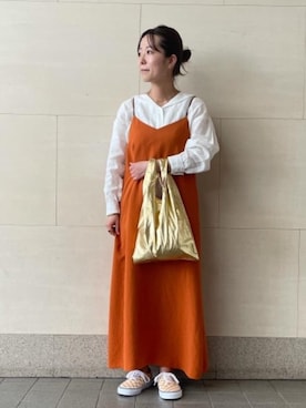 古川　雪絵さん（レディース・152cm）の春コーディネート