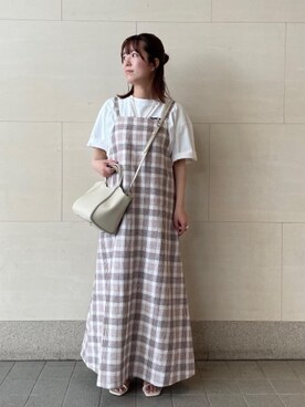 古川　雪絵さん（レディース・152cm）の春コーディネート