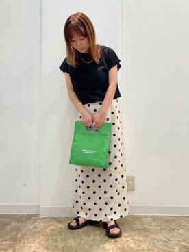 古川　雪絵さん（レディース・152cm）の夏コーディネート