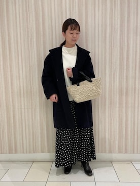 古川　雪絵さん（レディース・152cm）の秋コーディネート