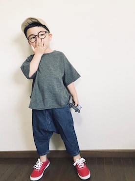 hibihakuさん(キッズ・100cm)の秋コーディネート