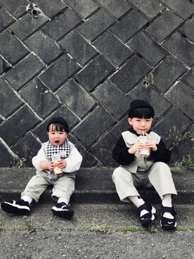 hibihakuさん(キッズ・100cm)の春コーディネート