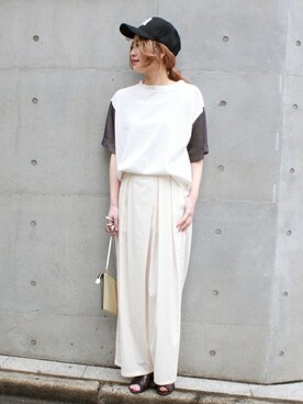 asanoさん（レディース・158cm）の春コーディネート