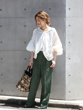 asanoさん（レディース・158cm）の春コーディネート