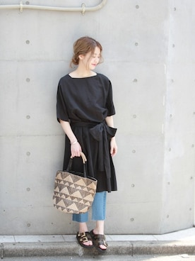 asanoさん（レディース・158cm）の春コーディネート