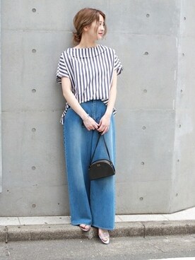 asanoさん(レディース・158cm)の夏コーディネート