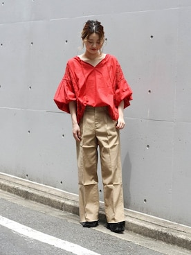 asanoさん（レディース・158cm）の夏コーディネート