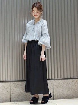 asanoさん（レディース・158cm）の夏コーディネート