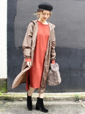 asanoさん（レディース・158cm）の秋コーディネート