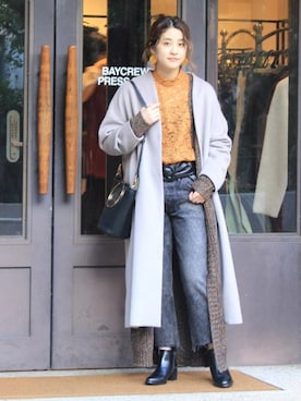 asanoさん（レディース・158cm）の秋コーディネート