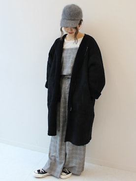 asanoさん（レディース・158cm）の秋コーディネート